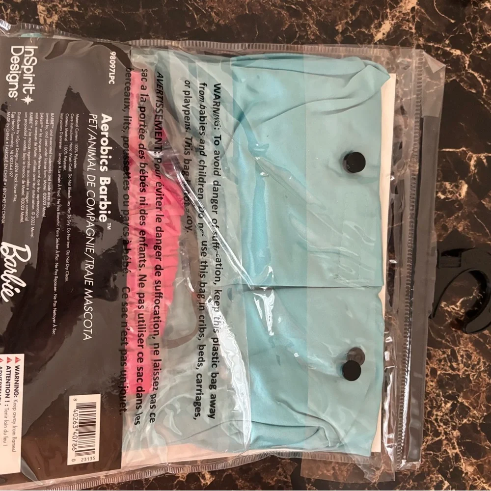 5/$25 Halloween Barbie Pet Aerobics Costume‎